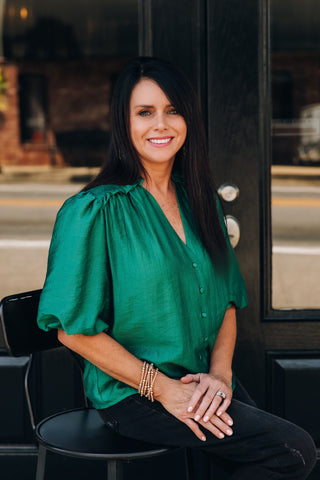 Full Of Joy Button Up Blouse