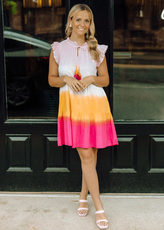 Golden Sunset Dress